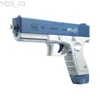 Игрушечный пистолет, новый детский водяной пистолет, оптовая продажа, полностью автоматический многократный водяной пистолет Glock, игрушки для мальчиков, играющие в воде YQ240307