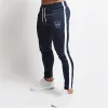 Spodnie 2023 Męskie sporne spodnie do joggingu codzienne spodnie codzienne trening bawełny oddychający oddychające dresowe sprężyste tenis piłka nożna gimnastyczne spodnie