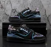 Weiße Sneakers Designer Männer Strasssteine auf Sneaker Glitzer Casual Schuh neue Löwenzahnspitzen flache Lederschuhe Thic Dandeli s