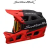 MTB Fahrradhelm Full Face Ultraleicht DH BMX Motocross Off-Road Erwachsene Fahrrad Racing Kopfschutz Zubehör Sicherheitsausrüstung 240223