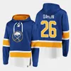 Buffalo''sabres''hoodie 15 Eichel 24 Cozens 26 Dahlin 21 Okposo Maillots de hockey personnalisés Hommes Femmes Jeunes