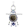 Chaveiros Cordões Chaveiros Azul Turco Olhos Maus Ornamentos Amet Islâmico Para Prosperidade Diabo Formas Chaveiros Requintado Parede Pe Dhouv