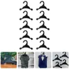 Ropa para perros 10pcs Antideslizante Ropa para mascotas Perchas Percha Vestido de gato Bastidores colgantes