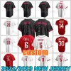 44 Elly De La Cruz Maillot de baseball Noir 2023 City Connect Cincinnatis Joey Votto Tyler Stephenson Hunter Greene Spencer Steer Ken Griffey Jr. Joe Morgan Pete Rose