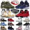 J5 med Box Jumpman 5 basketskor 5s Lucky Green Olive Dawn Sail 6s Toro Bravo Yellow Ocher Aqua Cool Grey Mens Trainers Men Sneakes Sports