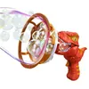 Zand Spelen Waterpret Batterijen Aangedreven Bubble Machine Bubble Machine Voor Kinderen Cartoon Dinosaurus Vormige Bubble Maker Handheld Speelgoed Voor Kids party Games