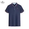 Biyin Summer Mens Polo Shirt Casual Short Sleeve High End Knit TShirt Fashion Breathable Golf 240226