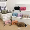 Borsa a tracolla monospalla moda con lettere a catena piccola di moda da donna 2024 firmata 10 colori