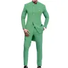 Костюмы 2023, новый повседневный модный мужской костюм, тонкий комплект из двух предметов Terno Masculino Completo, костюм Homme Pour Mariage Trajes De Hombre