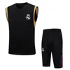 2023 2024 Real Madrids Tracksuits Masculino Colete Sem Mangas Camisa de Futebol Camisa de Futebol 23/24 Chandal Futbol Conjunto de Treinamento Survetement Moletom Top Quality