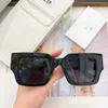 Kadınlar büyük boy kare güneş gözlükleri moda tasarımcısı lüks bayan açık kişiselleştirilmiş güneş gözlüğü occhiali da kadın moda 40499