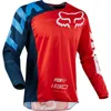 T-shirts pour hommes FOX Descente rapide VTT Cyclisme Costume Mens Off Road Moto Costume Été Respirant Séchage rapide T-shirt à manches longues 2024 Designer