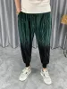 Pants HOT SELLING Gold velvet men's Harlan trousers anklelength trendy pants IN STOCK