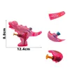 Gun Toys 3 pièces Mini sifflet dinosaure pistolet à eau en plein air plage pistolet à eau Portable Blaster pistolet enfants jouets de plage pour enfants jeu de plage d'été