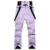 Hosen 2024 Neue Skihosen für Männer Winter Wärme winddichte wasserdichte Snowboard -Overalls Hosen Outdoor Sport Skiing Mountainhosen