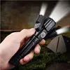 Torches Brelong Mti-Function Flashlight Aluminum Alloy Three Lights Aircraft Leisure Intelligent Wide Drop Delivery Lights Lighting Po Dhzwa