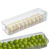 Storage Bottles Dumpling Tray Stackable Pasta Holder And Refrigerator Keeper With Lid Produce Saver For Fruits Vegetables