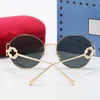 Óculos de sol para mulher homens mulheres marca de luxo designer moda unisex marca clássica metal redondo óculos de sol de alta qualidade óculos de sol senhoras óculos femininos
