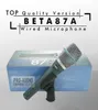 Top qualité Beta 87A supercardioïde Vocal karaoké réel condensateur BETA87A Microphone portable microfone Mike Mic9279391
