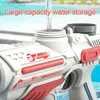 Pistoolspeelgoed Zomer Elektrisch automatisch waterpistool Zwembad met grote capaciteit Water Strand Buitenspeelgoed voor jongens Meisjes Kinderen Geschenken YQ240307