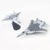 Diecast Metal Eloy 1/100 Scale Russian SU 57 SU57 Fighter Airplane Aircraft Model SU-57 Plan Model Toy for Collection 240223