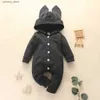 Overalls Neue Frühling Sommer Baby Strampler Niedlichen Cartoon Kaninchen Infant Mädchen Junge Jumper Kinder Baby Outfits Kleidung L240307