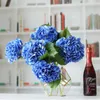 Dekorative Blumen, künstliche Zierpflanze, grüne Hortensie, süßer Alyssum, falscher Bonsai, Heimbüro-Dekoration