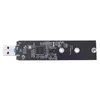 Cabos de computador M.2 para USB 3.1 Placa adaptadora 10Gbps Gen2 NVME SSD Conversor para Samsung 970 960 Series M2 Riser Board