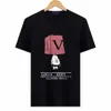 Mens T-Shirt Cotton Tshirt 2024 New Summer Women Tee Top Swith Printed Flash