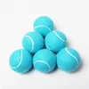 6st Pack Color Tennis Balls Starndard 2.5inch Polyester Felt Dog Tennis Balls Advanced Training Tennis Ball 240227