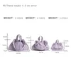Mabula Nylon Solid Color Shoulder Bag For Woman Simple Female Liten Hobo Purse Stylish Lightweight Ladies Tote Handbag 240305