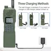 Walkie Talkie Baofeng AR-152 15 W Leistungsstarkes CB-Funkgerät 12000 mAh Akku Taktischer Langstrecken-AN /PRC-152 Dualband-Transceiver