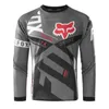 2024 T-shirt da uomo Fox Selling Speed Reducing Suit Dry Mountain Cycling Estate Off-road Moto da corsa a maniche lunghe