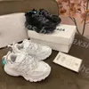 Track 3.0 Hommes Femmes Chaussures de course 3S Blanc Triple Noir Jaune Blanc Rose Gris Plate-forme Designer Luxe Tess Gomma Nylon Baskets imprimées Cuir Casual Mode M37