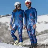 Suits Performans Kayak Yarışı Pak Kış Flens Tulumları Heren Eendelige Skipakken Snowboard Tulum NietgeWatteerd