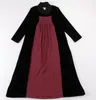 Girl039s sukienki Dziewczyny sukienki długie rękawy ubrania dla dzieciaku żebrowane zima dziewczyna odzież czarna wysoka szyja 8703116