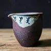 Cups Saucers Antique Pottery Fair Cup Vintage Tea Mugs Set Teacup Teaware Ceremony Utensil