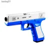 Gun Toys 2024 New Glock Shell Throwing Toy Gun Internet Celebrity Same Style ChildrenS Toy Gun Bullet Toy Boy Pistol yq240307