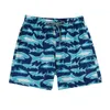 Vilebrequin Turtle Summer Herren bedruckte Surf-Sandfast-Dry-Strandhose mit Futter