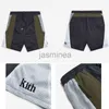 Men's Shorts Embroidery Kith Shorts High Quality Mesh Breathable Zipper Pockets Kith 240307