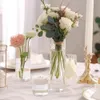 Vasos claros para peças centrais, capina, decoração, vaso de flores, 4 polegadas, 75, 12, decoração de quarto alto, casa 240301