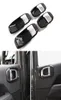 4Door Inner Door Bowl Decorative Carbon Fiber For Jeep Wrangler JL 2018 Factory Outlet High Quatlity Auto Internal Accessories1622910