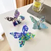 Hair Clips Fashion Wholesale Autumn Winter 11CM Butterfly Acetate Claw Clip Two-Tone Colorful Shark Accessories