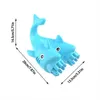 Sable Player Water Fun Electric Dolphin Gatling Bubble Gun Automatic Socon Soap Water Bubbles Machine Shark pour enfants Cadeau d'été Outdoor Kids Toys