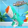 Gun Toys Shark Water Gun Electric Pistol Shooting Toy Gun Full Automatic Summer Pool Beach Toy For Barn Children Barn Girls Adul Kid Gift