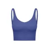 محاذاة Tank Top U Bra Yoga Wome Women Summer T Shirt Solid Sexy Crop Tops Stest Fashion Sest