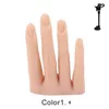 Affichage de la pratique des ongles Modèle de main Sile 3D Adt Mannequin Faux Manucure Pédicure Affichage Mobile 220726 Drop Delivery H Dh2Tr