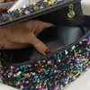 Pullu Tasarımcı Çanta Lüks Omuz Torbası Zinciri Crossbody Çantalar Parçalanma Akşam Yemeği Çantası Zinciri Çapraz Vücut Cüzdan Tasarımcısı Üst Ayna Kalite Tote Çanta Manyetik Toka El Çantası