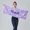 Quick drying towel, portable ultra-fine fiber sports towel, gym sweat absorbing yoga sports sweat towel