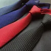 목도 Linbaiway 8cm Mens Necktie Business Man Fashion Wedding Neck Ties 수제 자카드 넥타이 남성 커스텀 로고 1286N